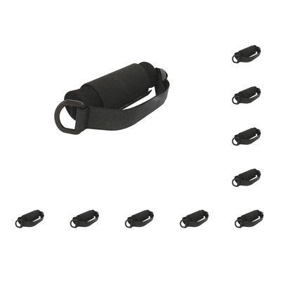 Adoorniequea Utensil Holders with Hand Straps for Weak Grip, 10-Piece Set