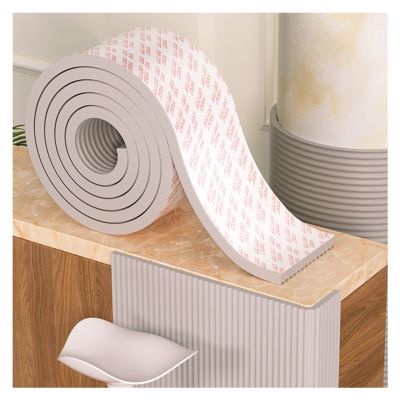 WQZStar Car Park Wall Corner Protector, Foam Impact Guard, 2 m, Gray