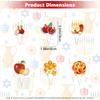 Rosh Hashanah Cupcake Toppers, Shana Tova Decorations, 24-Piece Set view 2
