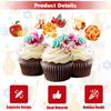 Rosh Hashanah Cupcake Toppers, Shana Tova Decorations, 24-Piece Set view 3