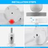 Baby Monitor Holder for Philips Avent SCD951/26, SCD973/26, SCD974/26, SCD643/26, SCD921/26, SCD923/26 and SCD953/26 view 4