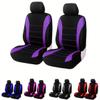SXLGDW 9-Piece Car Seat Covers, Compatible with Lincoln Aviator, Seat Protectors, 5-Purple view 1