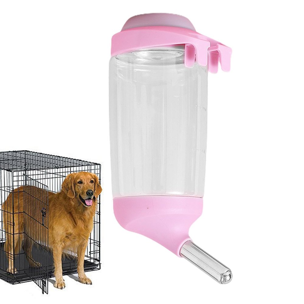 Aznever Water Dispenser for Dogs - Hanging Kennel Bottle