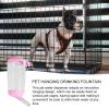 Aznever Water Dispenser for Dogs - Hanging Kennel Bottle view 2