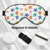 Sleep Mask for Women and Men, Colorful Starfis Soft Travel Eye Mask, Blackout, Adjustable Buckle view 3