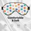 Sleep Mask for Women and Men, Colorful Starfis Soft Travel Eye Mask, Blackout, Adjustable Buckle view 4