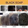Anti-Gray Charcoal Shampoo Bars, 2-Piece Set view 2