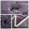 Xisnuient Thick Crystal Velvet Massage Table Cover with Face Hole, Washable, 90 x 190 cm, Color 5 view 3