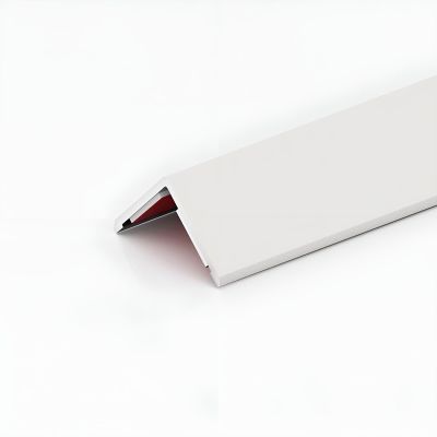 Self-Adhesive Aluminum Alloy Edge Guard, 89° Corner and Angle Trim, Apricot Gray, 2.5 cm Wide