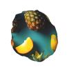 Tropical Pineapple Shower Cap view 2