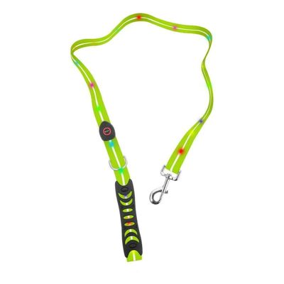 Doggy Village MT7121 Dog Leash, Green, 1.2 m, LED Light