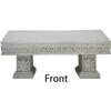 JHB Personalized Memorial Bench and Garden Plaque with Color Photos for Pets view 3