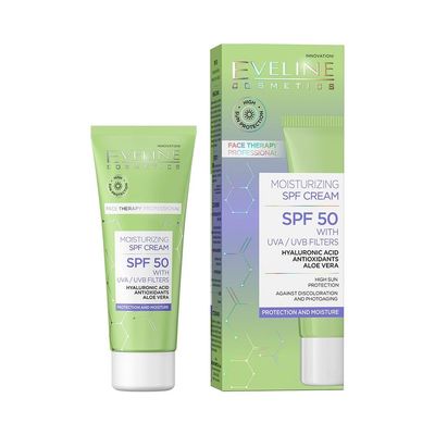 Eveline Cosmetics Face Therapy Professional Moisturizing SPF 50 Cream