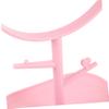 Sosoport Pink Plastic and Wood Bird Perch Stand for Budgies and Parrots view 4
