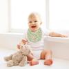 Abaodam 4-Piece Double-Layer Cotton Unisex Bibs for Teething and Drooling view 3