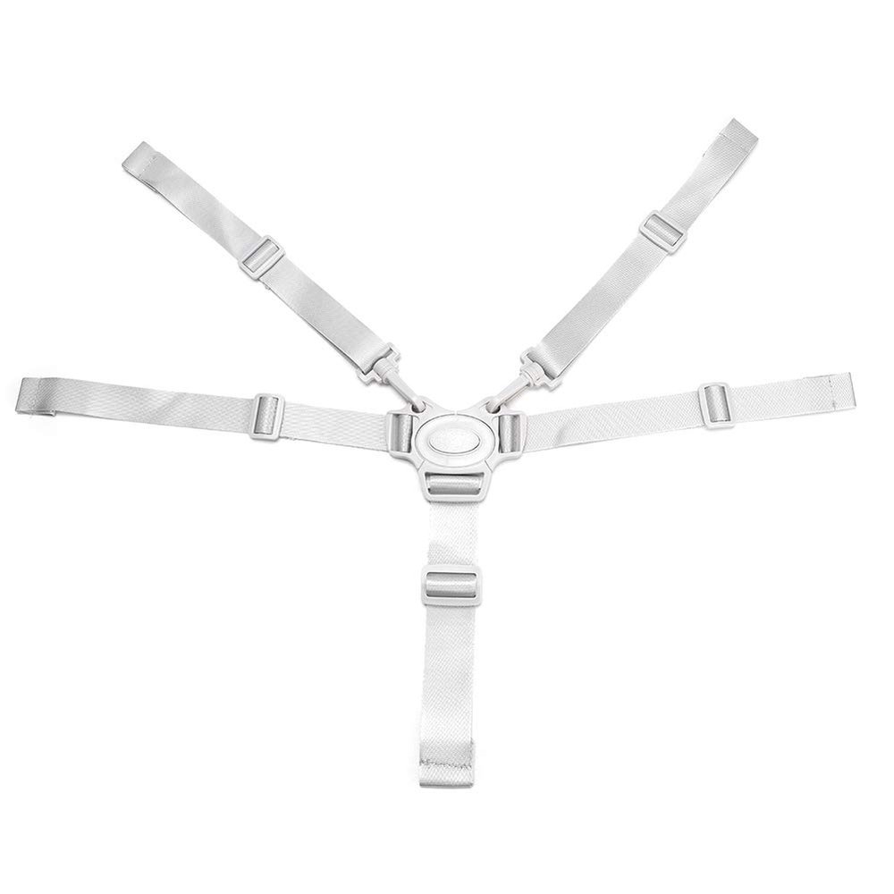 5-Point Safety Harness for High Chairs, Smooth and Adjustable