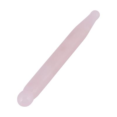 1-Pc. Natural Rose Quartz Crystal Massage Stick