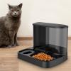 MagiDeal Automatic Pet Feeder and Water Bowl, Easy to Clean, Black view 3