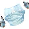 Vaguelly Stretchable Breathable Ice Silk Mesh Diaper Cover for Toddlers view 3