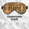 Unisex Eye Mask with "Women in Alte Egypt" Print, Ultra-Soft, Light-Blocking, for Optimal Sleep Comfort view 3