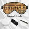 Unisex Eye Mask with "Women in Alte Egypt" Print, Ultra-Soft, Light-Blocking, for Optimal Sleep Comfort view 4