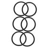 6-Piece Singing Bowl Rubber Rings, Non-Slip Protective Mats view 1