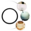 6-Piece Singing Bowl Rubber Rings, Non-Slip Protective Mats view 4