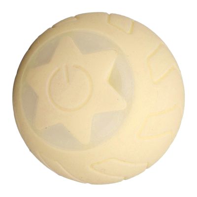 Asixxsix Peppy Pet Ball - Rechargeable Interactive Dog Toy (Yellow)
