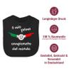 Shirtracer Baby Bib – 2026 Soccer Fan Item – My First World Cup Italy | My First EURO Italy – One Size – Black view 4