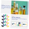 60-Piece Roller Bottle Opener Set, Rollerball Cap Removal Tool for Perfume and Essential Oil Bottles view 2