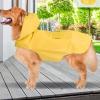 Dog Rain Jacket - Reflective Rain Poncho for Medium and Large Dogs view 3