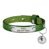 Personalized Cat Collar, Adjustable, Anti-Loss Leather view 1