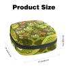 Sanitary Pad Storage Pouch with Cartoon Frogs and Flowers view 2