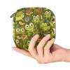 Sanitary Pad Storage Pouch with Cartoon Frogs and Flowers view 4