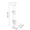 Aquarium Feeding Station for Shrimp and Fish, Transparent view 2