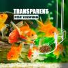 Aquarium Feeding Station for Shrimp and Fish, Transparent view 4