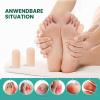 Welnove Silicone Toe Caps and Protectors, 8-Pack, Small, Beige view 3