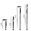Portable Titanium Alloy Telescoping Climbing Walking Cane view 4