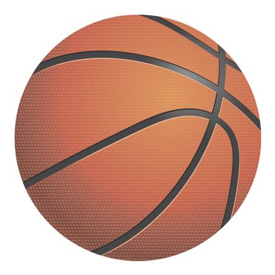 Dekora Basketball Edible Wafer Cake Topper, 20 cm