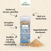 Herbaria Gomasio | Organic Japanese Sesame Salt | Traditional Blend for Low-Salt Cooking | 40 g Spice Shaker view 3