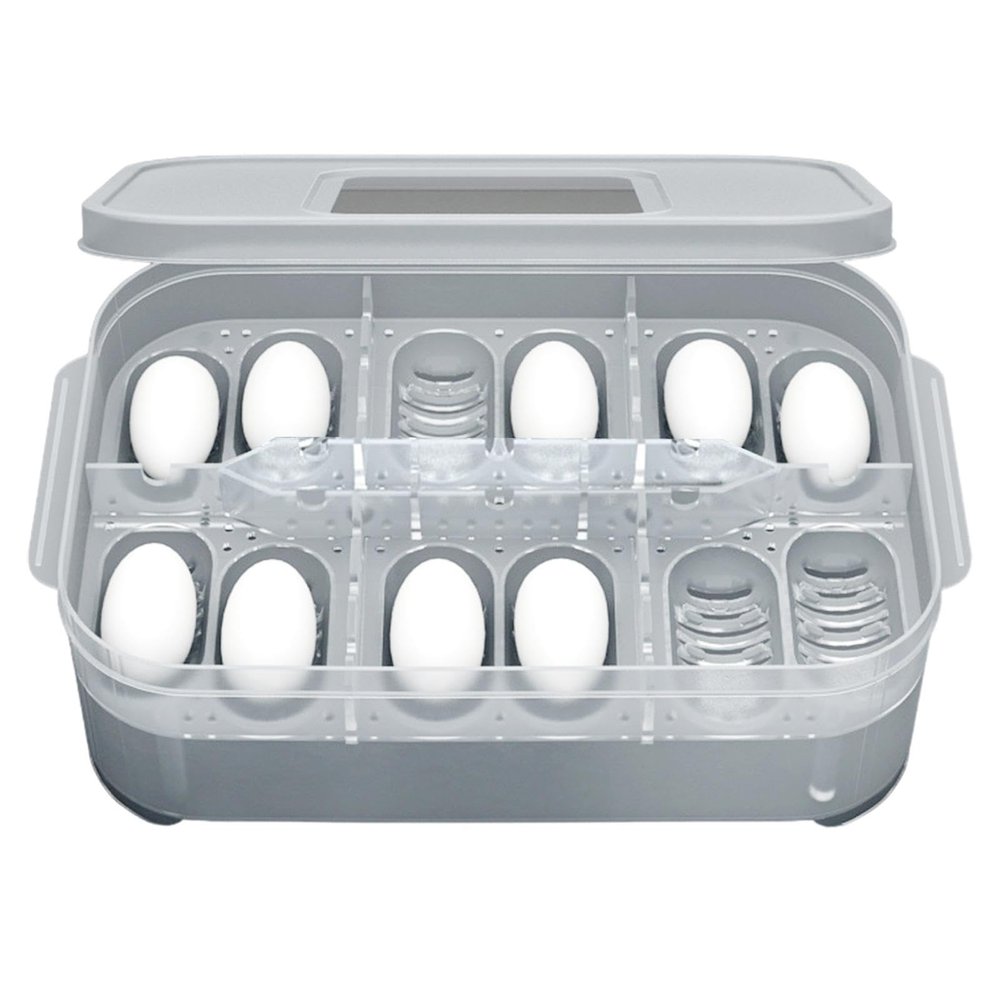 12-Cavity Egg Incubator Tray for Chicken Eggs