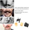 Sunicon Men's Mustache Curler and Styling Tool, Black view 3
