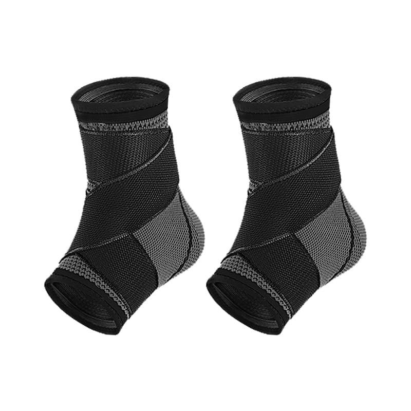 MEIION modelexa Plantar Fasciitis Sleeve with Support Strap, Adjustable Ankle Support and Compression Sock