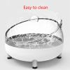 Psdndeww Elevated Dog Bowl for Cat Food and Water, Stainless Steel Bowls with Stand view 2