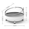 Psdndeww Elevated Dog Bowl for Cat Food and Water, Stainless Steel Bowls with Stand view 3