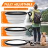 IN VIAGGIO Foldable Portable Dog Bowl with Carabiner view 3