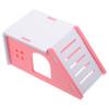 Yardwe Pink PVC Rat Hideout for Small Pets view 1