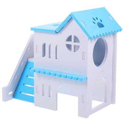 Yardwe PVC Hamster Hideout House – Cozy, Scratch-Resistant Nest for Small Pets