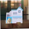 Yardwe PVC Hamster Hideout House – Cozy, Scratch-Resistant Nest for Small Pets view 2