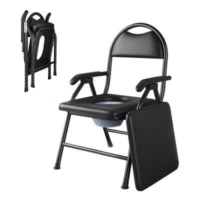 Folding Shower Stool with Backrest for Indoor Showers, Non-Slip Shower Chair for Small Spaces